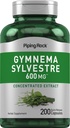 Piping Rock Gymnema Sylvestre Doplnky 600 mg 