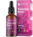 Valeriána Root Extract Drops 1000mg (Valeriana officinalis) Bylinné doplnky Absorbs Better Than Capsules, 2 mesiace dodávky, 84 Servings, Alkohol-free Tinture - 2 Oz, balenie 1