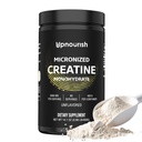 UpNourish Micronized Creatin Monohydrate Powder 400 G - Unflavred Vegan pre precvičenie, budovanie svalov Čisté ženy a muži Instantized Supplement, 80 Servings 14.1096 Ounce