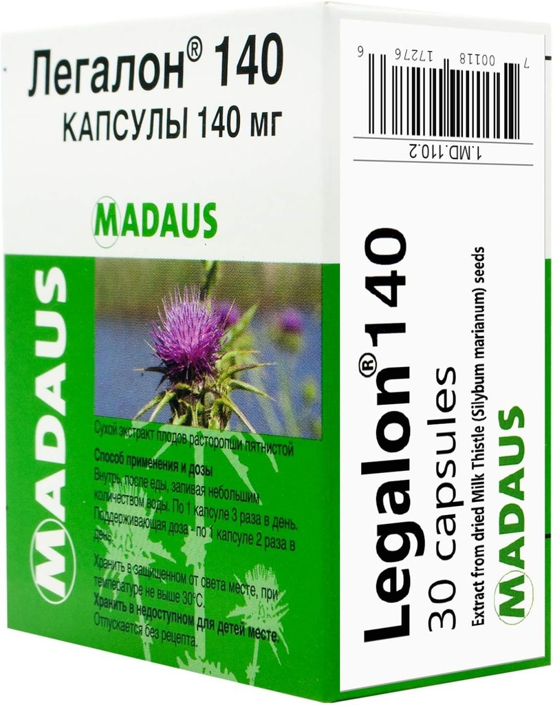 30 kapsúl 140 mg (Milk Thistle Extract)