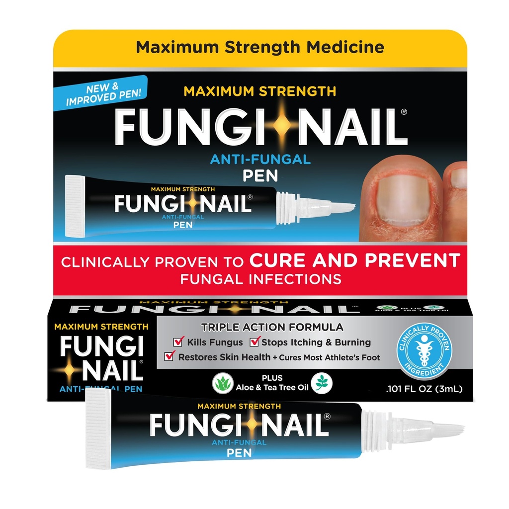 Fungi-Nail Pen Applicator Anti-Fungal riešenie, zabíja huby, ktoré môžu viesť k nechty & Athlete