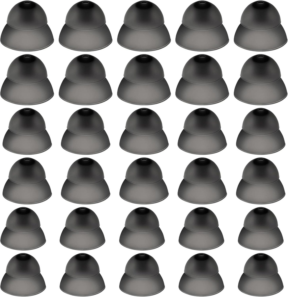 30 ks kupola sluchová pomôcka Silikónová sluchová pomôcka Dómy sluchová pomôcka Power Medium Power Small Close Ear Tipy sluchu Priama veľká sila pre sluchové ozvučenie (čierna)