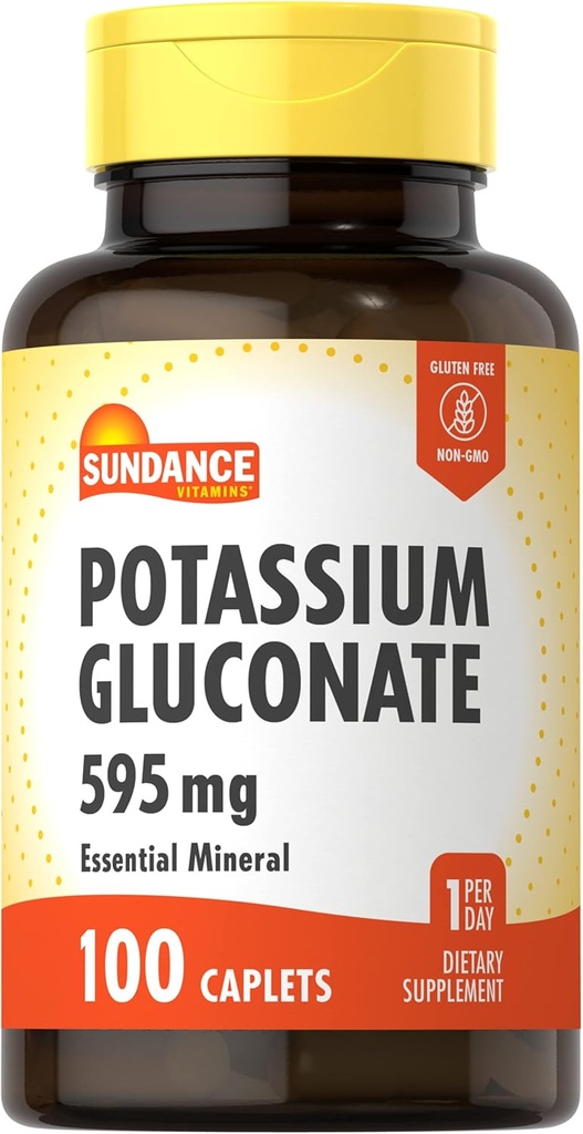 Sundance Draslík Glukonát 595mg 