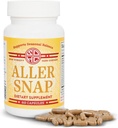 Snap Dynasty Aller Snap - 60ct Kapsule, Balenie po 1 - Rastlinné Sezónna podpora pre zdravú histamínovú odpoveď, Histamín podpora doplnok, žiadne kontraindikácie