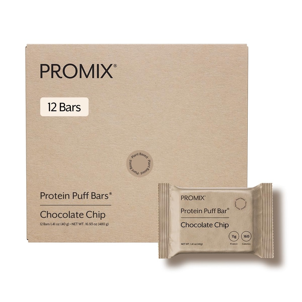 Promix Nutrition Vegan Protein Puff Bars 