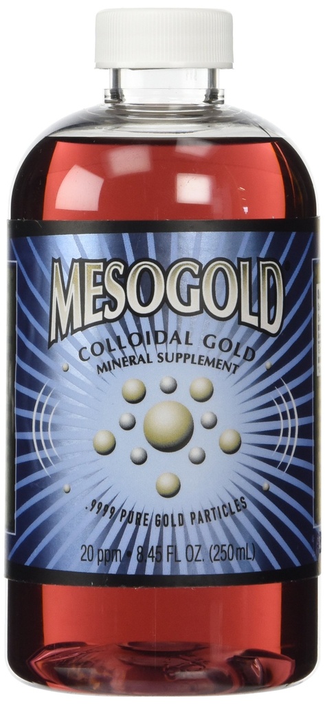 MesoGold ® 20 ppm Koloidné zlato 250 ml/8.45 Oz