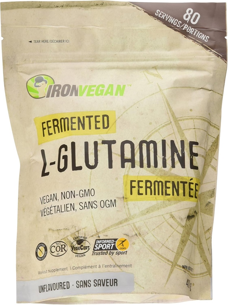 Fermentovaný L-glutamín, 400 GR