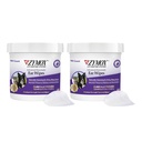 Zymox Advanced Enzymatic Ear Wipes for Dogs and Cats - for Dirty, Waxy, Smradľavé uši - Premium Strength Ear Cleaner Wipes - Non-Inrirating - Hypoalergenic (100 Počet-Pack of 2)
