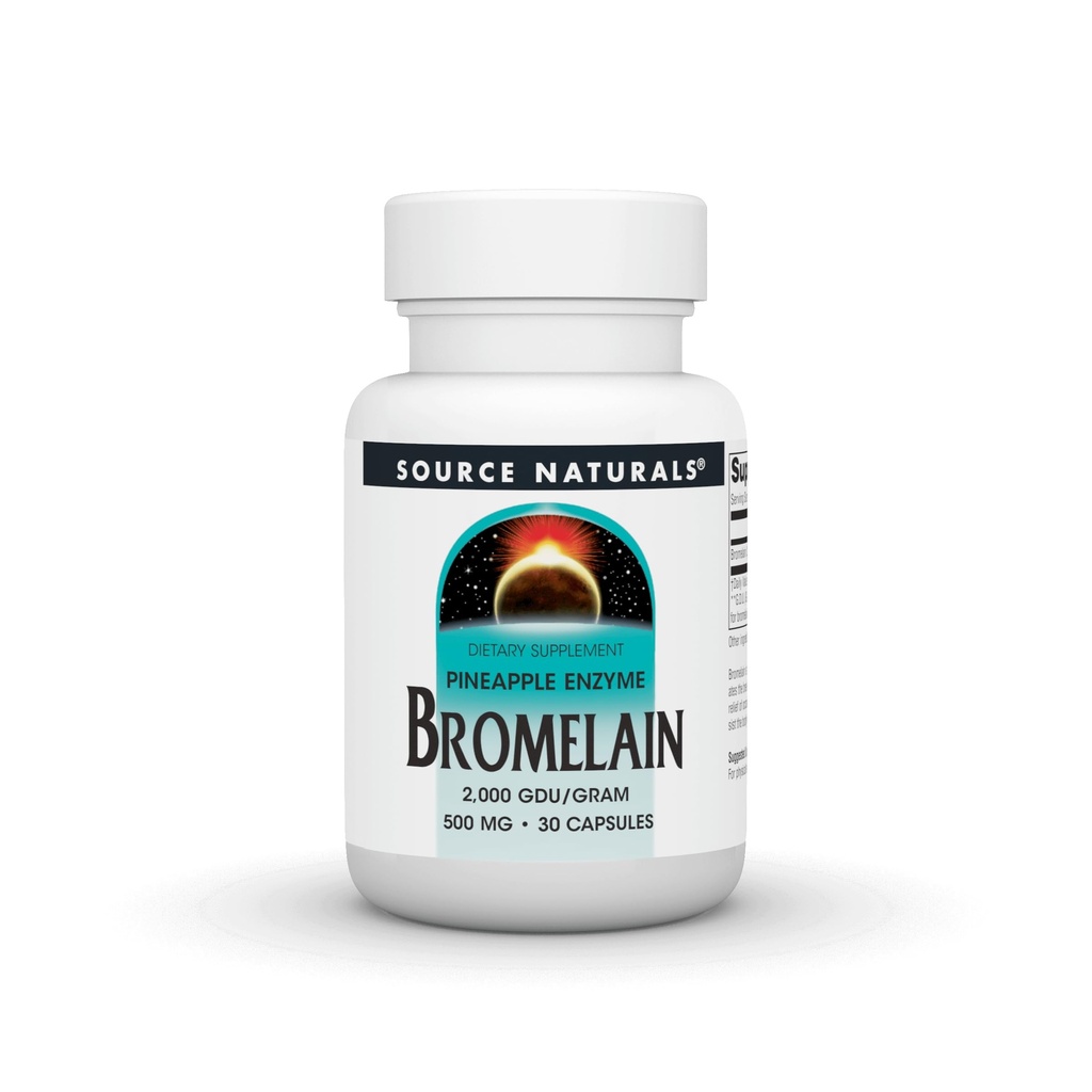 Zdroj Naturals Ananás Enzyme Hypromelóza - 2000 GDU/GRAM - 500 mg - 30 kapsúl