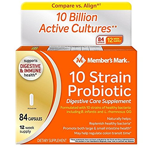 Členovia Mark 10 kmeň Probiotic (84 počet) (2 balenia)