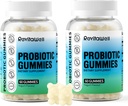 Probiotické Gummy pre trávivé zdravie a zdravie Gut, 3.6 Miliarda CFU, bez cukru, Debloat Gummies Probiotiká pre deti, ženy a mužov, Jogurt chuť, 120 Počet