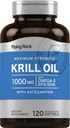 Pipping Rock Krill Oil 1000mg Softgels 