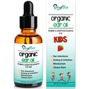 Natural Mullein Ear Wax odstránenie oleja a čistiace kvapky so Strawberry pre deti 