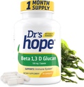 Beta 1,3D Glucan 200mg 60 Veggie Kapsule - od Immune Wellbeing - Clean Formula Supplement - 2 Kapsule/Day, 1-Month Supply - Made in The USA