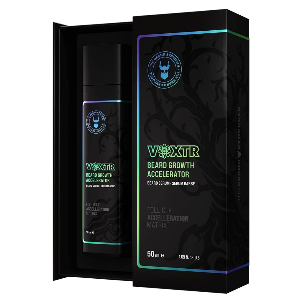 Brada boj Voxtr brada rast sérum s Folicle akcelerácia Matrix - brada sérum, 1,69 Fl. Oz. USA