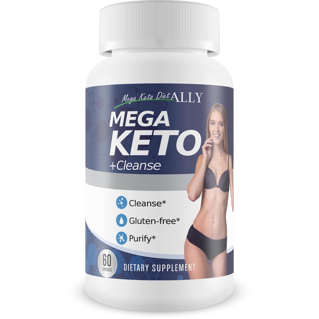Mega Keto Diéta + Čistenie - Pomoc Reduction Gut Bloat - Blast Out Carbs na podporu Ketosis Čistenie - Tráviace čistenie Ketogénnej podpory - Body Čistenie a čistenie pečene - Pomoc podpora Celkové zdravie