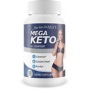 Mega Keto Diéta + Čistenie - Pomoc Reduction Gut Bloat - Blast Out Carbs na podporu Ketosis Čistenie - Tráviace čistenie Ketogénnej podpory - Body Čistenie a čistenie pečene - Pomoc podpora Celkové zdravie