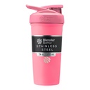 BlenderBottle Šport Izolovaná nerezová oceľ fľaša Shaker s drôtom Whisk, 24-Ounce, ružové 