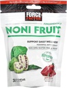 FORCE FACTOR Noni Ovocné žuvačky pre Imunita a zdravie pleti, Noni Juice Supplement, Plant-Based Antioxidant Superfood Chews, Gluten-Free, & Vegan, Apple Berry Flavor, 30 Soft Chews