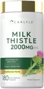 Carlyle Milk Thistle 180 Kapsule s púpavkou a žltou dok 