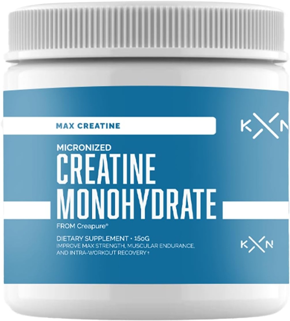 KompleX Nutrition Max Monohydrát kreatínu z Creapture (30 Servings) - Maximalizovať výkon, zvýšená energia, Podpora svalov, mozog