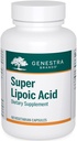 Genestra Brands Super Lipoic Acid - Alpha Lipoic Acid na podporu metabolizmu a antioxidantov - 60 kapsúl