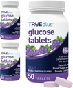 TRUeplus® Glukóza Tablety, Hroznová príchuť - 50 ct Fľaša 3 balenie