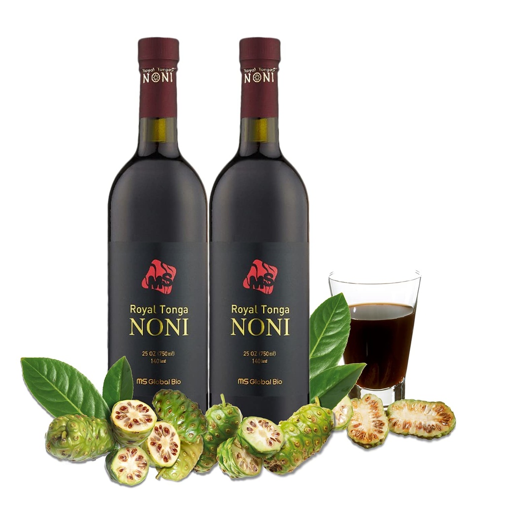 Royal Tonga Noni - 100% Authentic NONI Juice (prípad 2PK), 25oz Fľaše 
