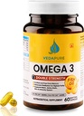 VEDAPURE Omega 3 Rybí olej Kapsule 60 Caps