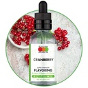Cranberry Ochutený tekutý koncentrát 2 oz