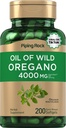 Pipping Rock Oregano Oil Softgel Kapsule 4000mg 