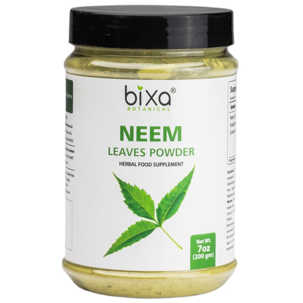 bixa BOTANICAL Neem Leaf Powder 
