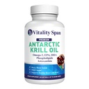 Krill Oil Omega 3 Astaxantin Choline DHA EPA, Superior Absorpcia, extra sila, žiadny rybí olej dochuťou, ťažký kovov testovaný, malá veľkosť softgels, 500mg