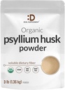 DOPLŇUJÚCE INFORMÁCIE Organické Psyllium Husk Powder, 3lbs (48oz) 