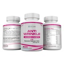 Skin Beauty Solutions (4) Anti-Vráska Max Doplnky 240 Kapsule w/Resveratrol, Alpha Lipoic Acid, Collagen, DMAE, Hyaluronic +Pills