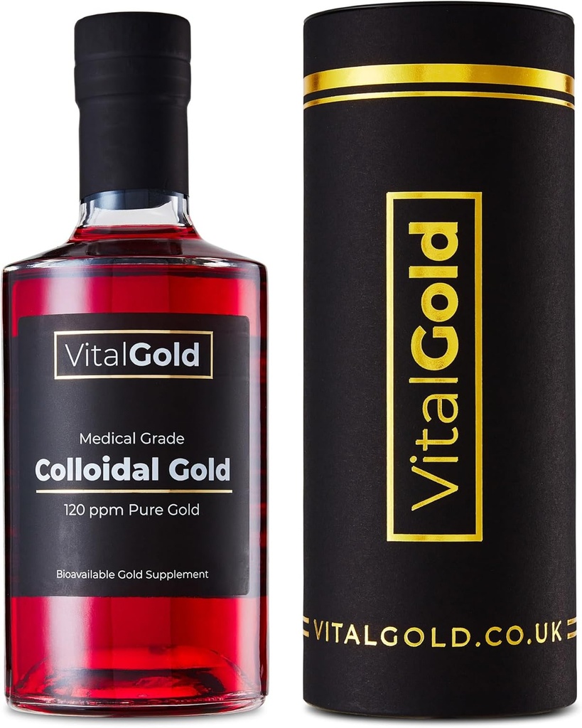 Koloidné zlato 120 PPM - 500ml - Ultra Strength Gold Supplement