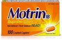 Motrin IB bolesť Reliever horúčka Redukcia (NSAID) Ibuprofen tablety, 100 Počet