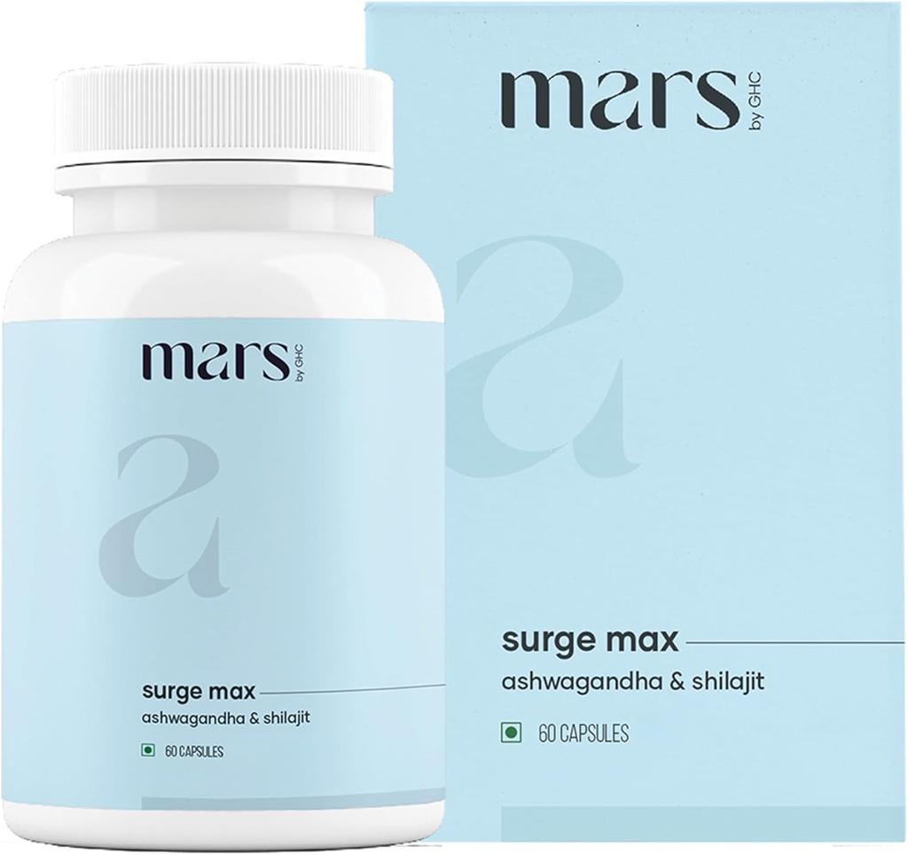 Mars Surgemax Prírodné kapsule s Shilajit & Safed Musli 