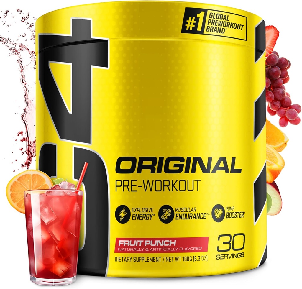 Cellucor C4 Original Pre Workout Powder Fruit Punch