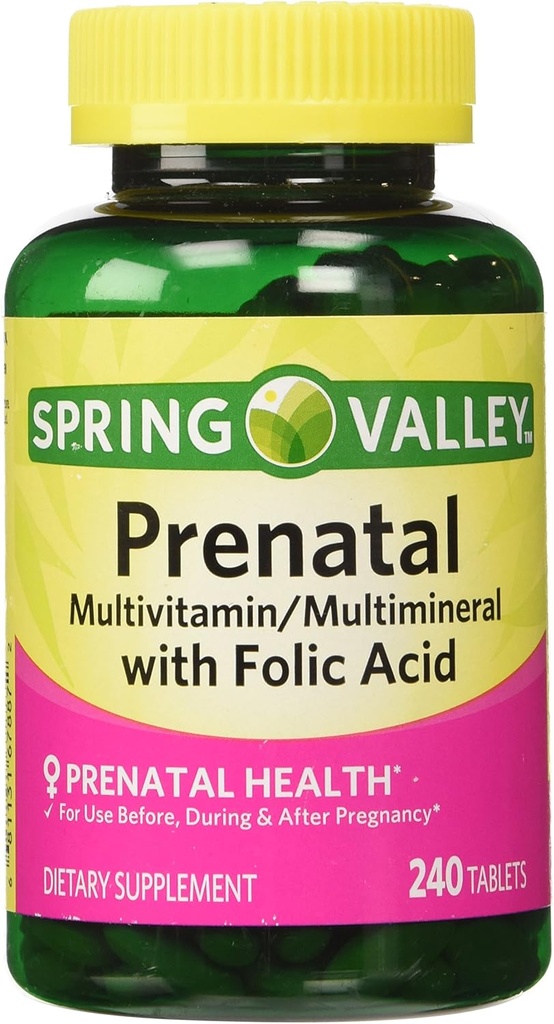 Prenatálny multivitamín Jar Valley, 240 tabliet