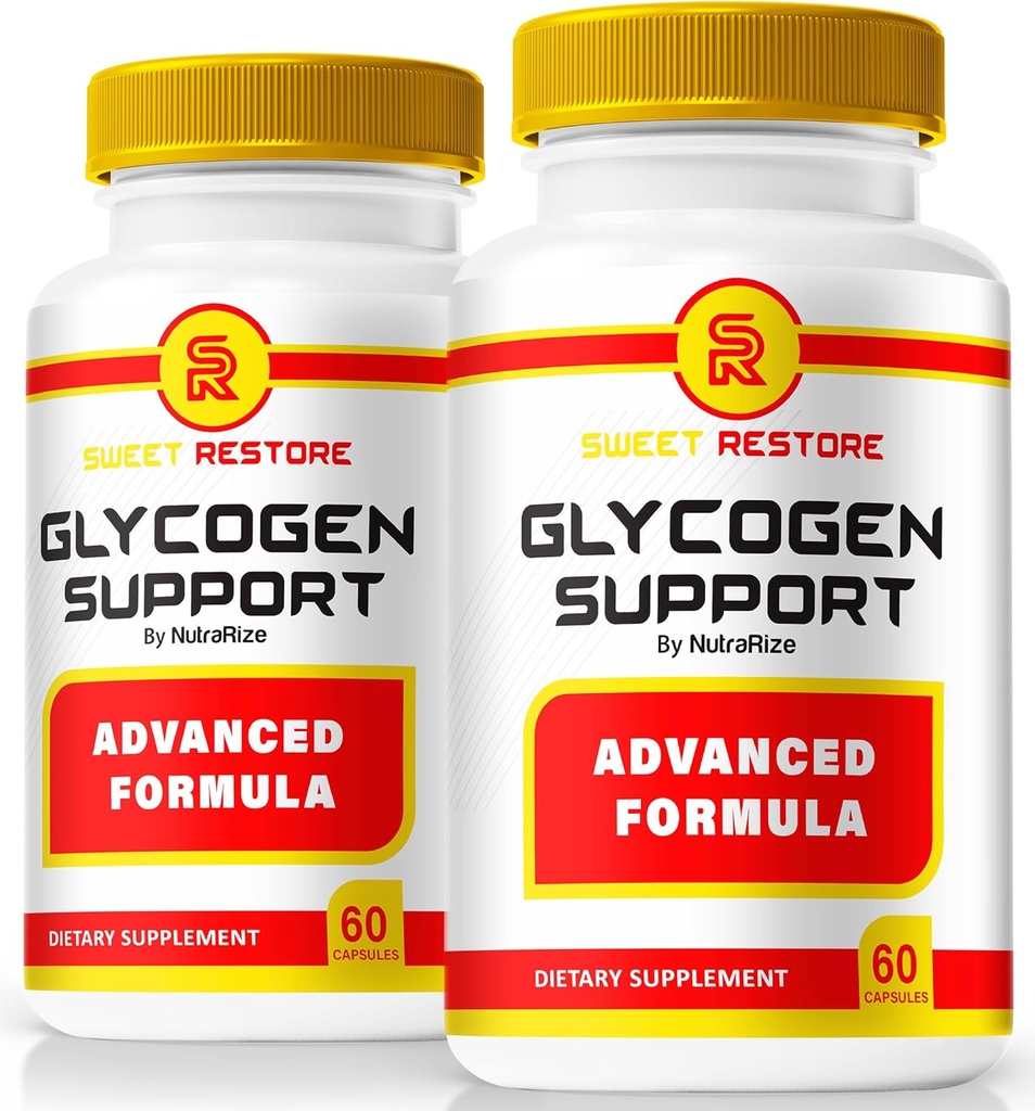 NutraRize (Pack of 2 Sweet Restore Glycogen Support, Oficiálne Glycogen Support Capsules, Joint Support Formula Reviews (120 Kapsule)