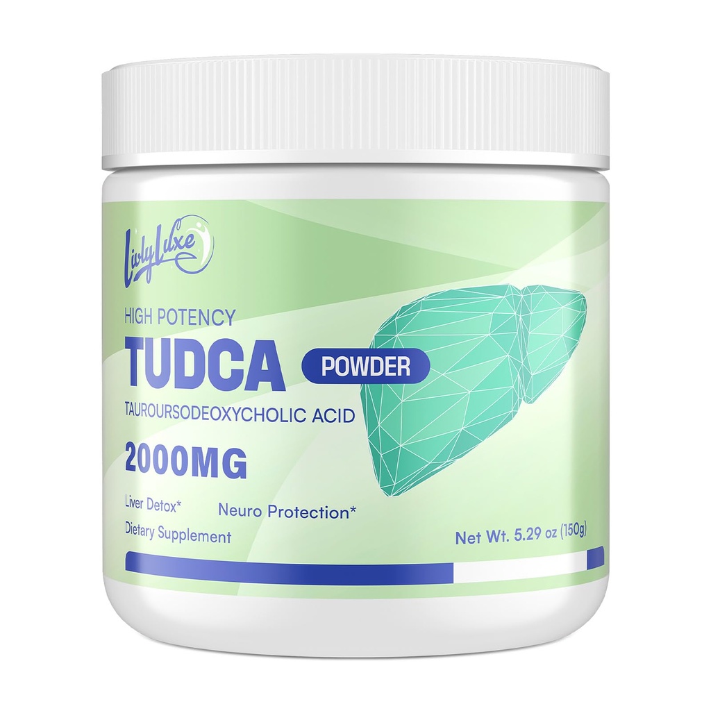 LivLyLuxe TUDCA prášok Pečeň podpora doplnok 