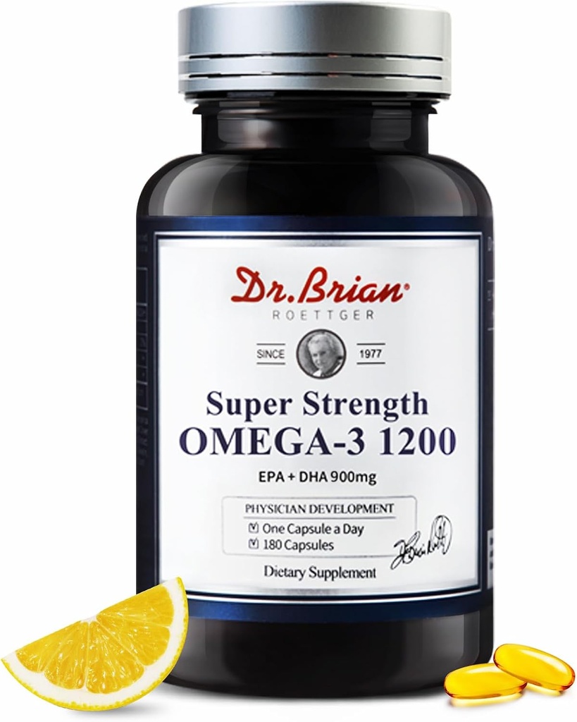 Dr. Brian Omega 3 Rybí olej - 1200 mg 