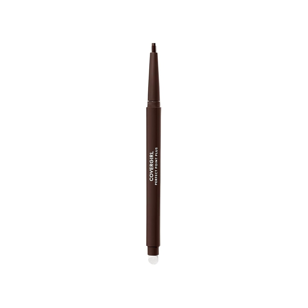 CoverGirl Perfect Point Plus očné vankúšiky, Espresso, Long-Lasting, Versatile Brown Eyliner, Soft Smuging Tip, žiadne ostrenie potrebné, balenie 1