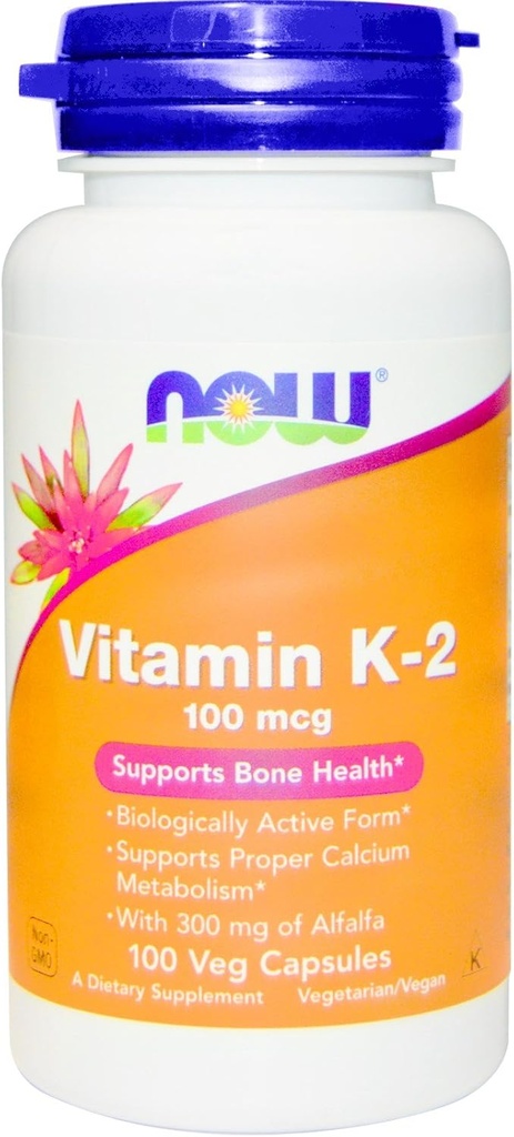 TERAZ Potraviny Vitamín K-2,100mcg, 100 caps (balenie 2)
