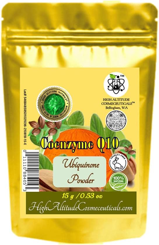 15g Koenzým Q10 (Ubichinón, Coq10) Prášok Kozmetický antioxidant spevňujúca starostlivosť o pleť, aby DIY Tekuté tvárové sérum, krém, Lotion, hydratačný krém, Tighten ovisnutie kože, zlepšenie stretch značky vzhľad