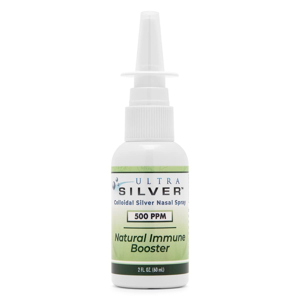 Ultra Silver ® Koloidné striebro Nosový sprej 500 PPM 
