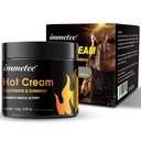 Horúca smotana pre Belly Fat Burner, horúci krém celulitída a spaľovač tukov, potný tuk pálenie gél, cvičenie vylepšovač pre tvarovanie pás, Abdomen a Buttocks chudnutie krém pre mužov a ženy-170g