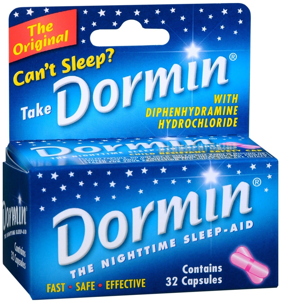 Dormin Nighttime Sleep Aid, 32 kapsúl