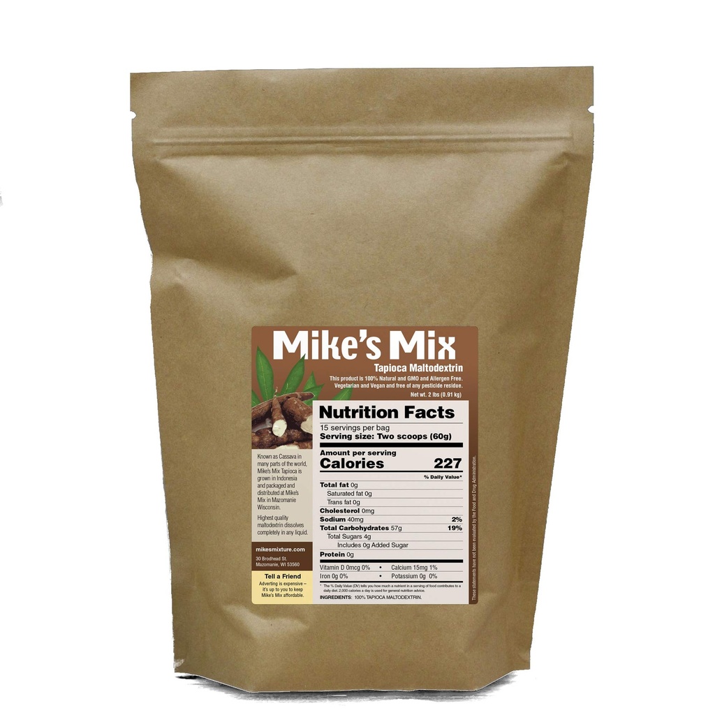 Mike's Mix Tapioca Maltodextrín (2 lbs)